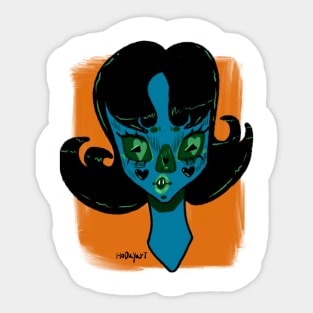 A monster of love Sticker